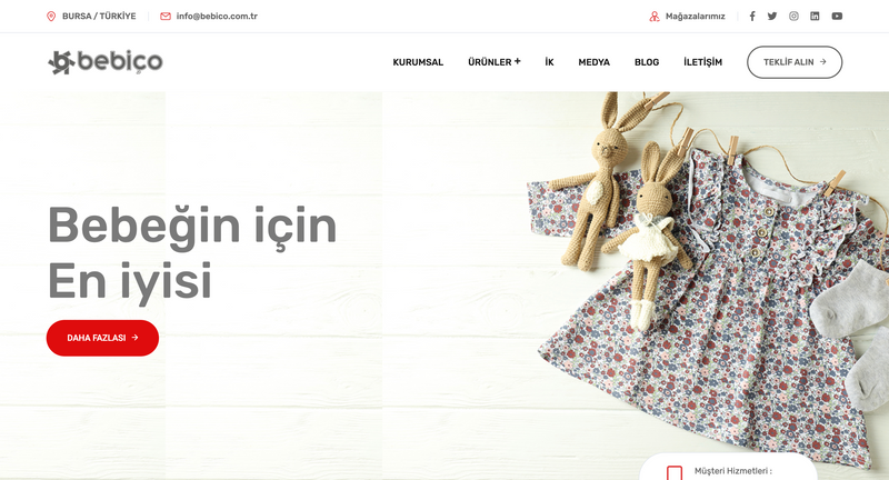 Bebico – Website Development & SEO