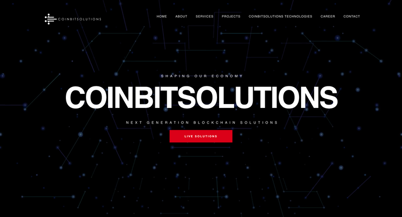 Coinbit Solutions – Web Development