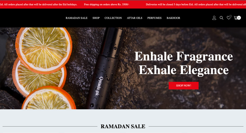Qatada.pk – Web Design & Search Optimization