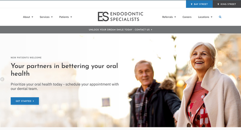 Root Canals – Dental Website & Local SEO