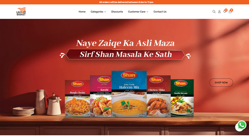 Lahore Basket – Ecommerce Website & Organic Growth Strategy