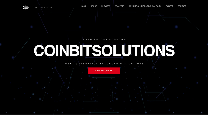 Coinbit Solutions – Web Development