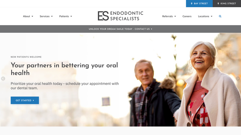 Root Canals – Dental Website & Local SEO