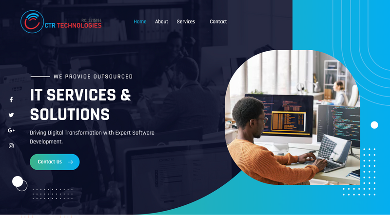 CTR Technologies – Website Development